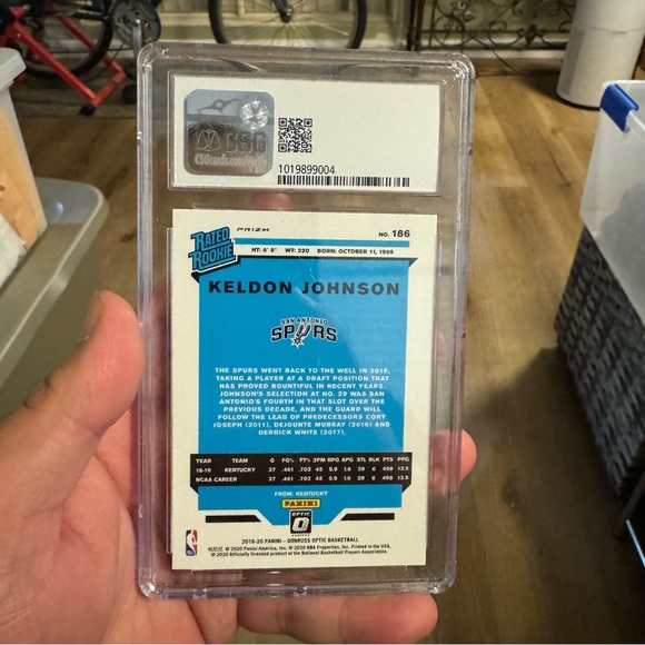 Keldon Johnson
2019 Panini Donruss Optic #186
Fanatics Exclusive
CSG 9.5 - Picture 2 of 2